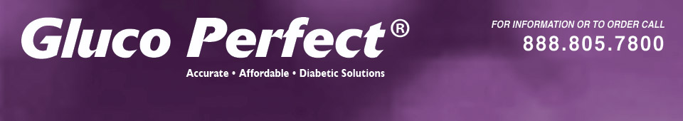 Gluco Perfect Blood Glucose Monitoring Systems 888.805.7800